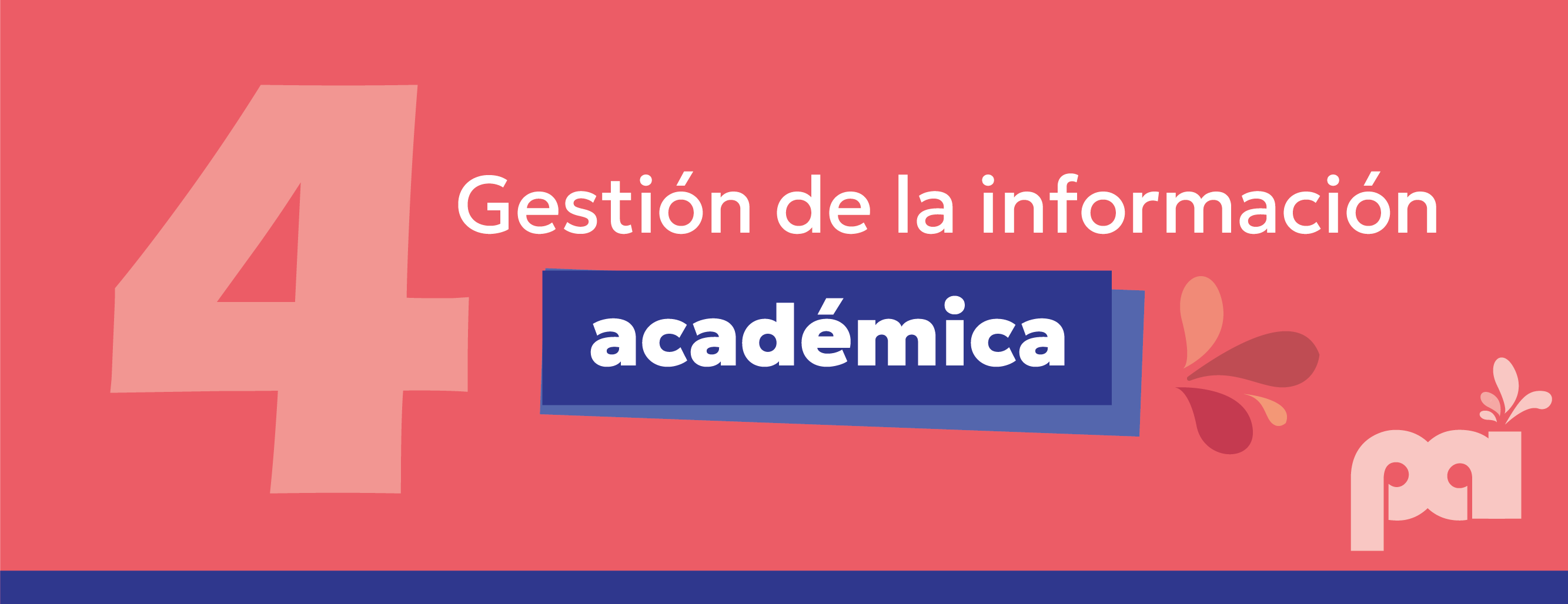 Módulo 4. Gestión de la información académica